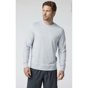 Vuori Pronto Performance Crew Men’s XXL Platinum Heather Gray Crewneck V224 NWOT